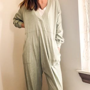 Just Because Free People/Intimately Onsie in Mint